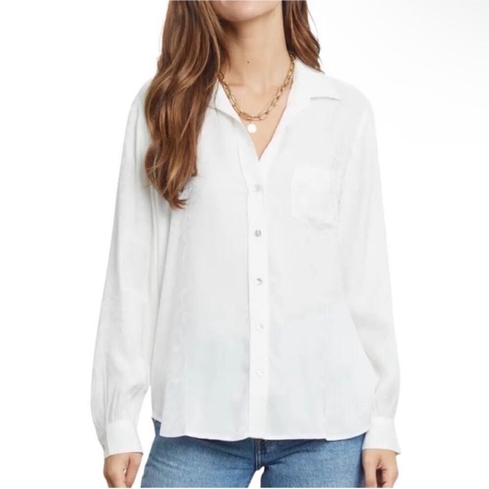 Rails NWT Noemi Illusion Snakeskin Print Crepe
Ch… - image 3